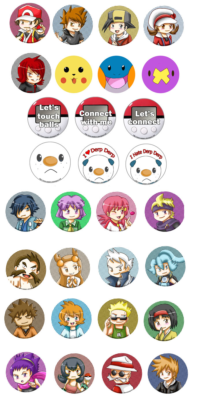 Buttons :: Pokemon