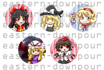 Touhou Buttons