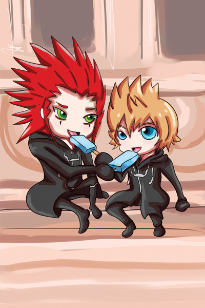 AkuRoku Chibis