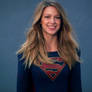 Melissa Benoist as supergirl.