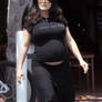 Salma Hayek(pregnant)4.