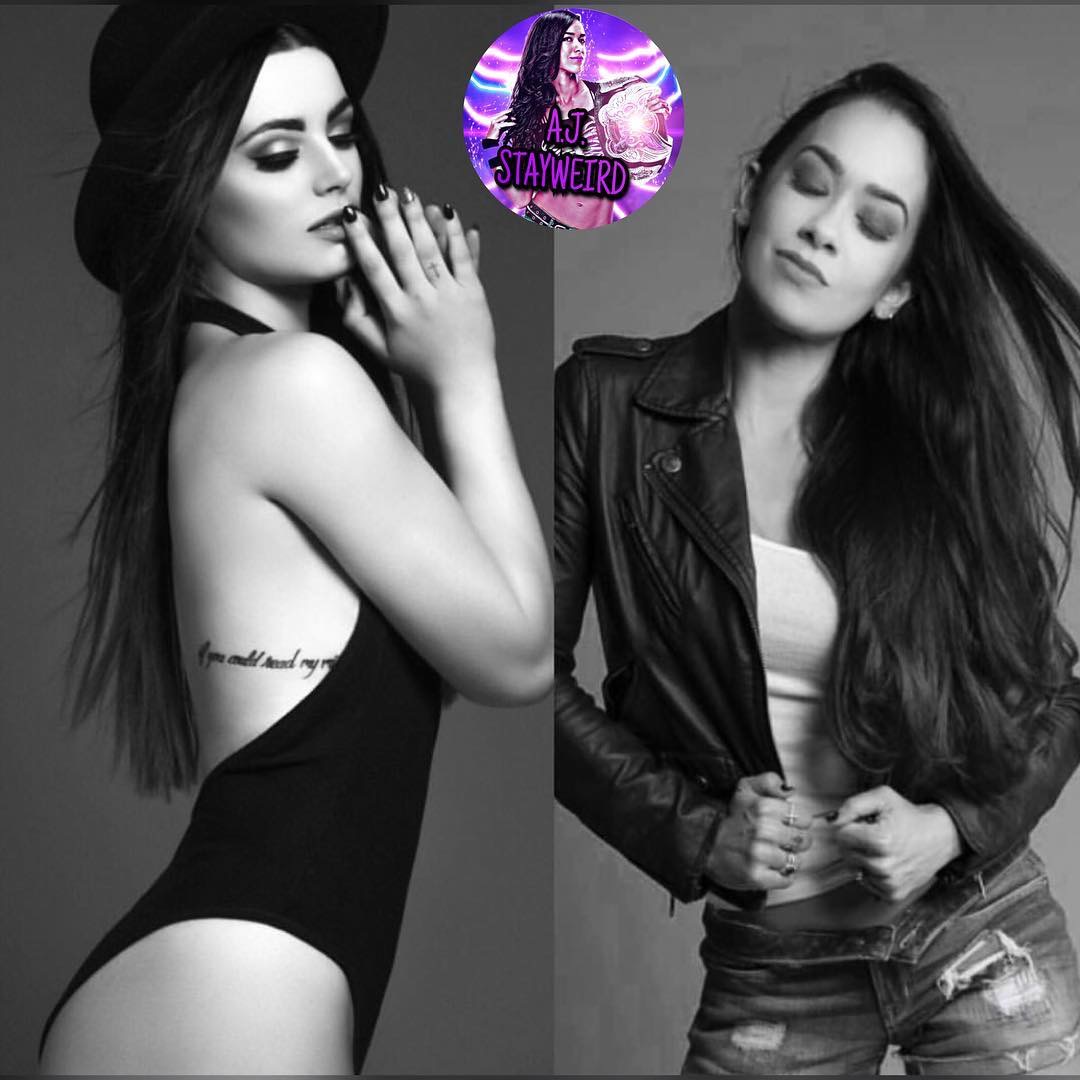 WWE Paige and Aj Lee Instagram pic. by Goddessgg on DeviantArt