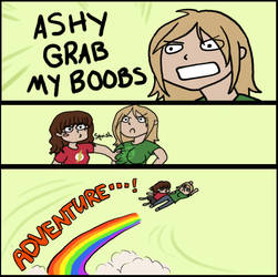 Ashy Grab My Boobs