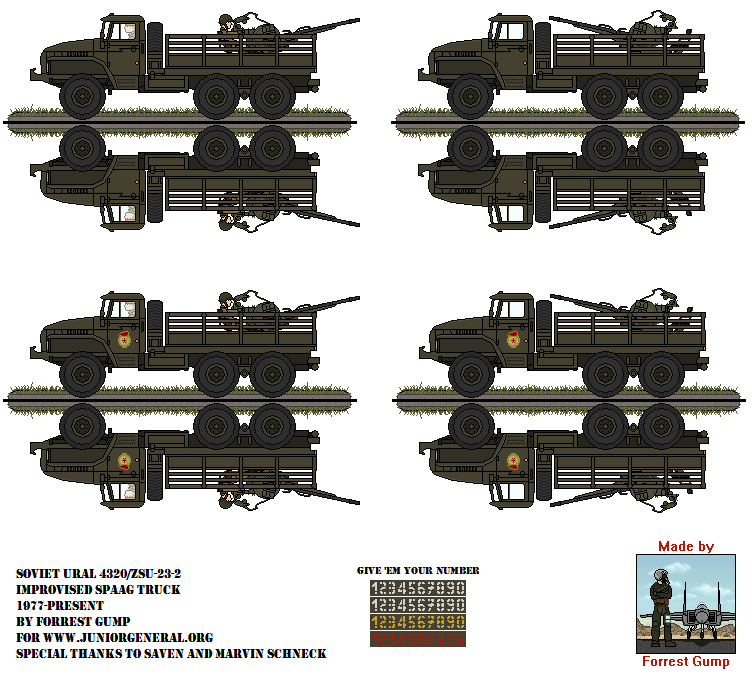 ural 4320/zsu-23-2