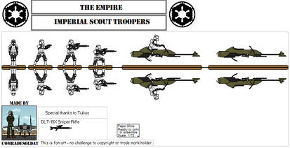 Imperial Scout troopers