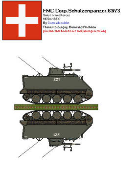 Swiss Armed Forces Schutzenpanzer 63/73