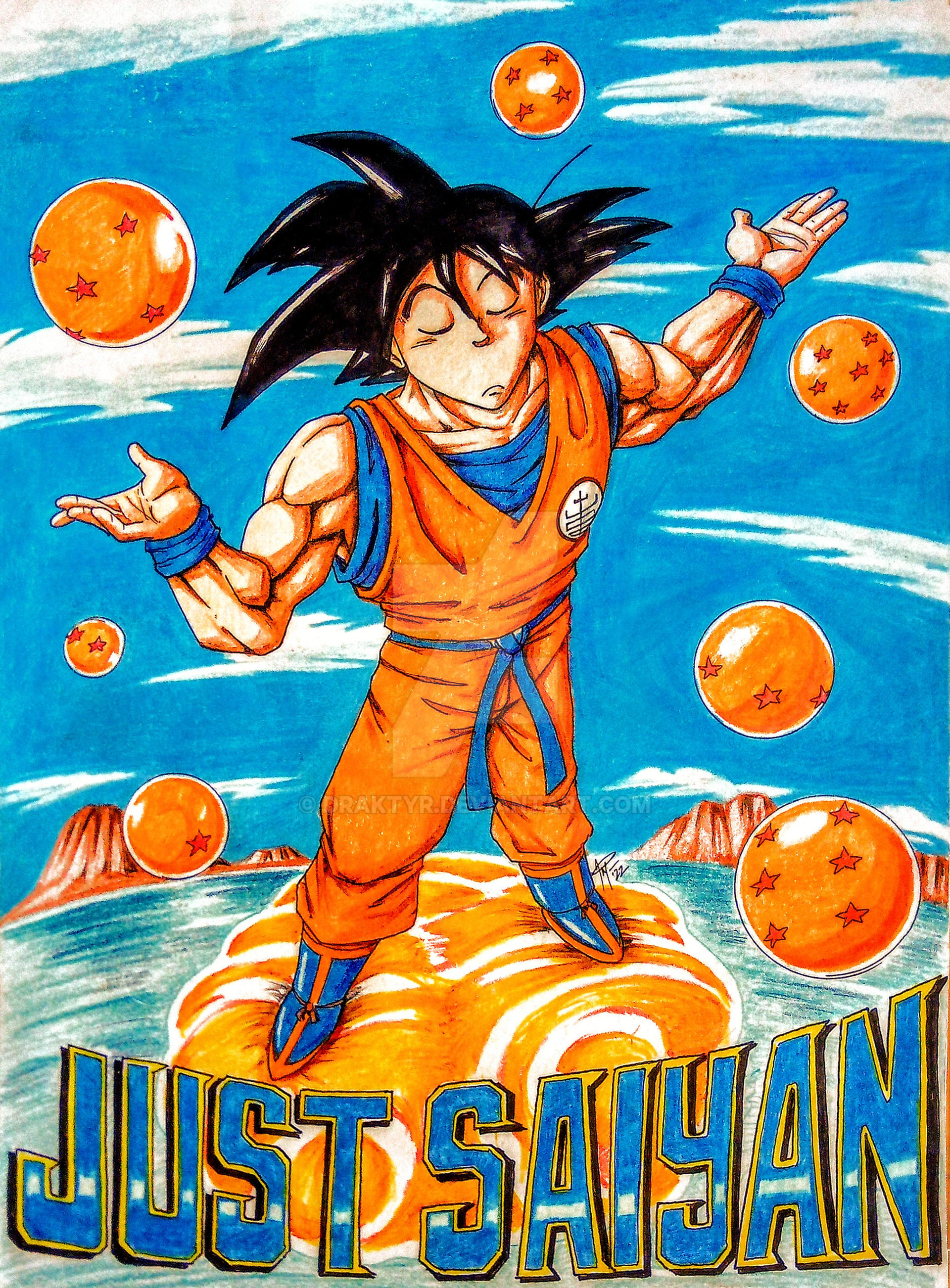 Goku don't give two eff's. (adoptable)