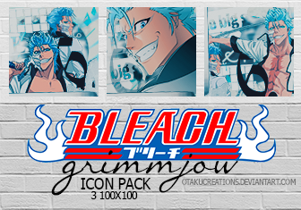 Bleach Grimmjow icon pack