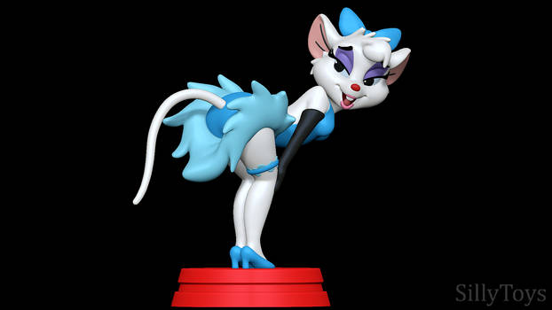 Miss Kitty Mouse - 3D print model