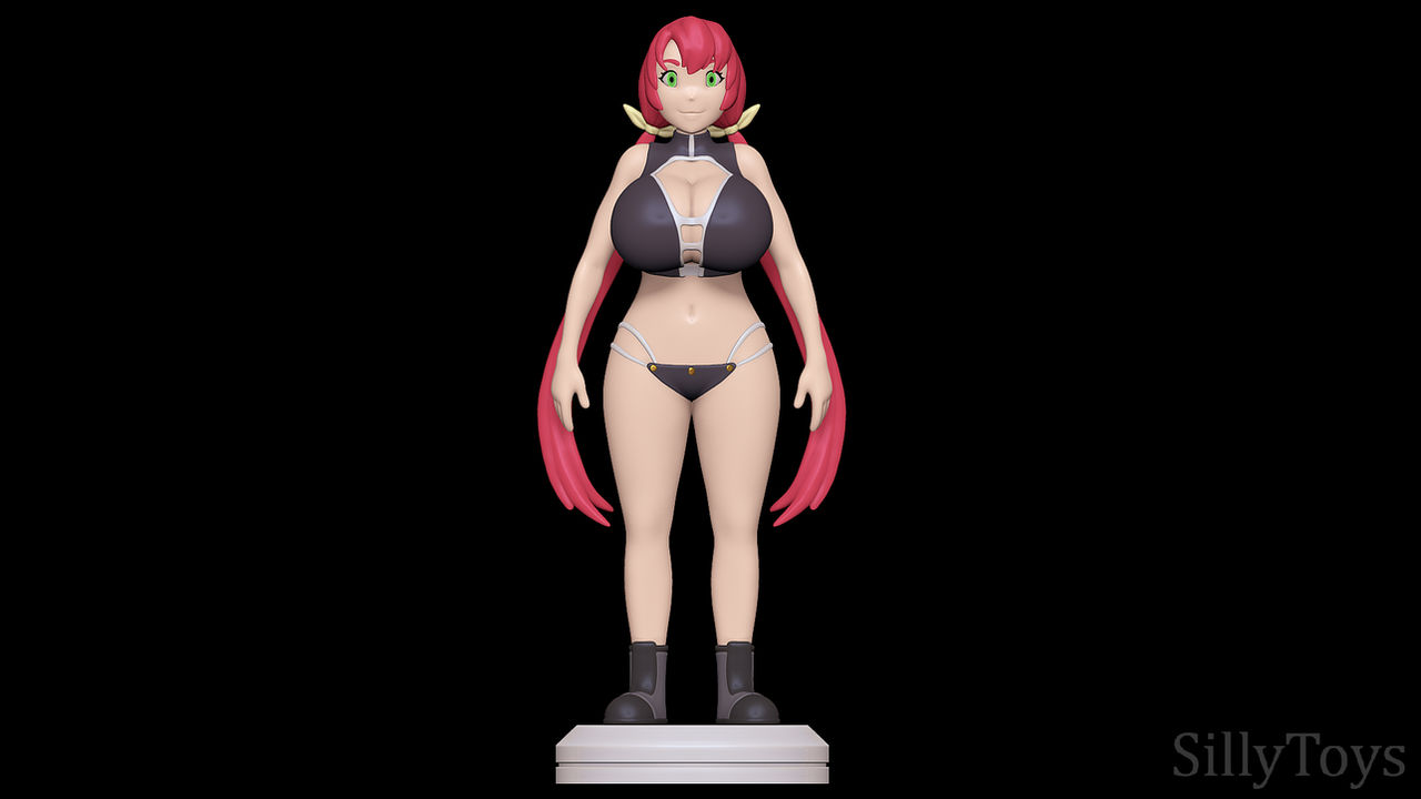 Rebecca from the Cyberpunk anime 3D Model in Woman 3DExport