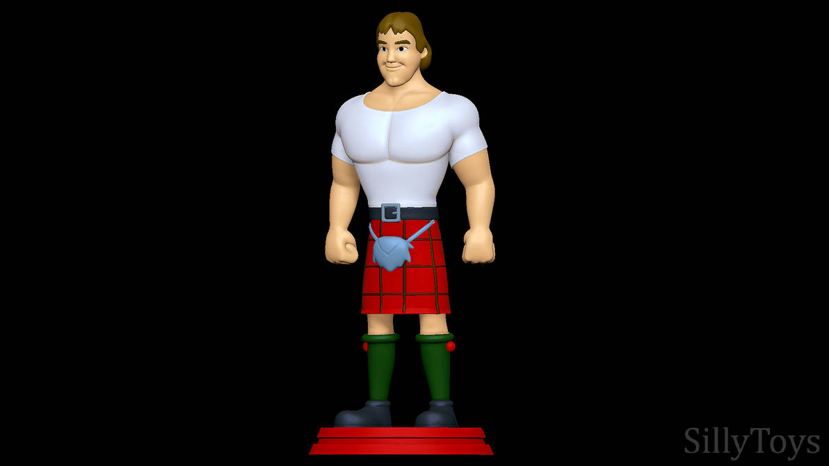 Roddy Piper - 3D print model by SillyToys on DeviantArt