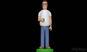 Hank Hill - King of the Hill 3D print model