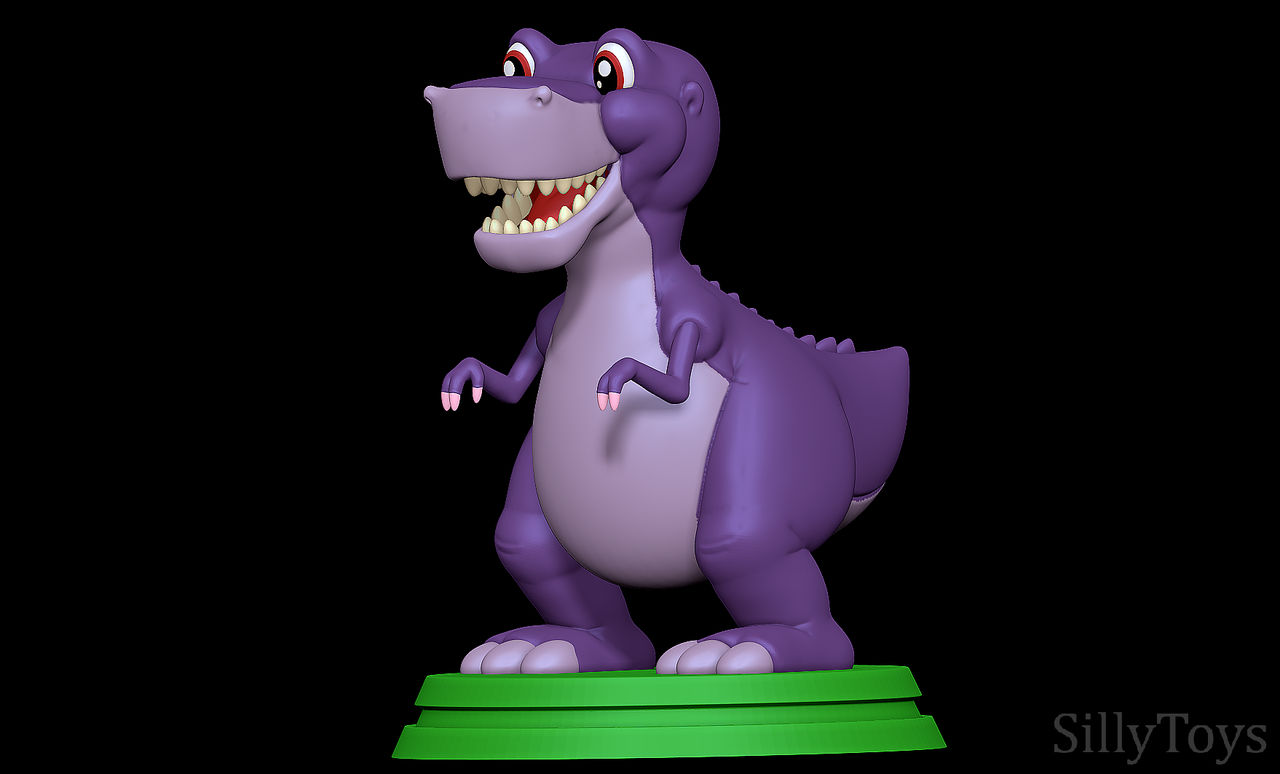 Chomper Muppet Chomper - The Land Before Time 3D print model by SillyToys on DeviantArt