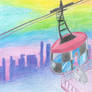 Yume Nikki Ropeway - Balcony Station -