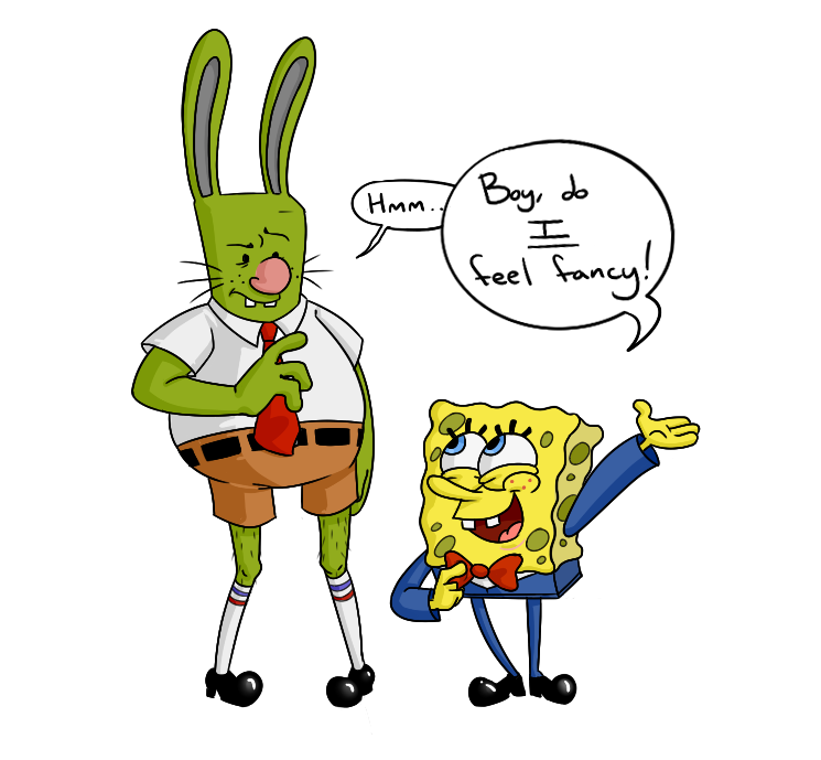 Rancid and Spongebob Clothes Swap