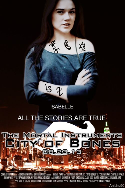 City of Bones character poster - Isabelle