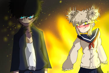 Himiko toga and Dabi