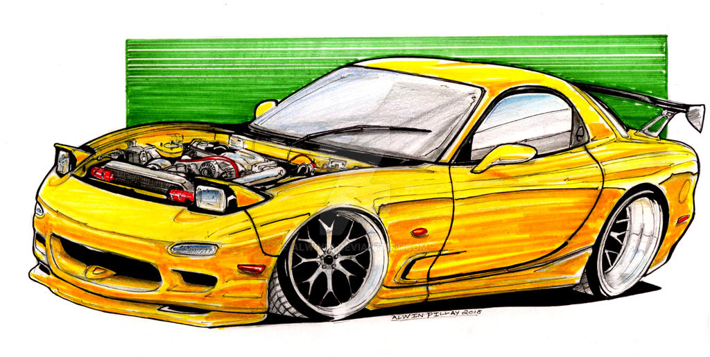 Rx-7 by AlwinP1 on DeviantArt
