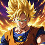 Super Saiyan Goku - Ai Version #02