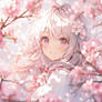 Beautiful Sakura Girl