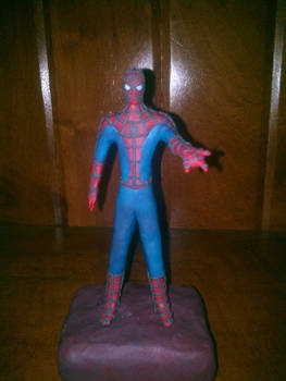 SPIDERMAN DE PLASTILINA BY LOGANMASTE