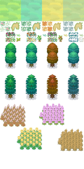 Pokemon BW2 - Season Tiles