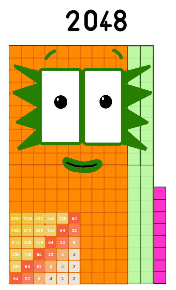 Numberblocks Yearblocks 21th century 2048 by Silviacat3 on DeviantArt