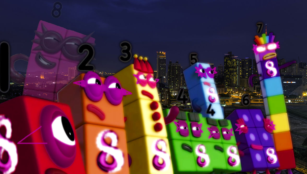 Numberblocks - Octoblocks hero of the future by Silviacat3 on DeviantArt