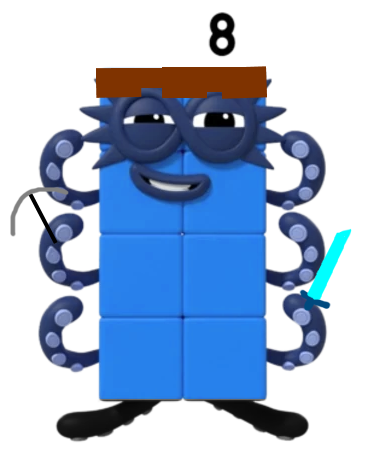 Eight (Minecraft Steve) - Cartoonblocks by Silviacat3 on DeviantArt