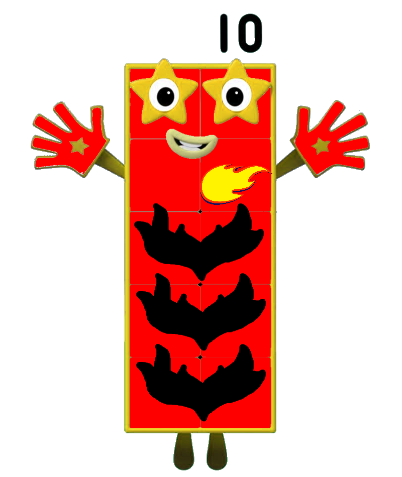 Ten (Blaze) - Cartoonblocks by Silviacat3 on DeviantArt