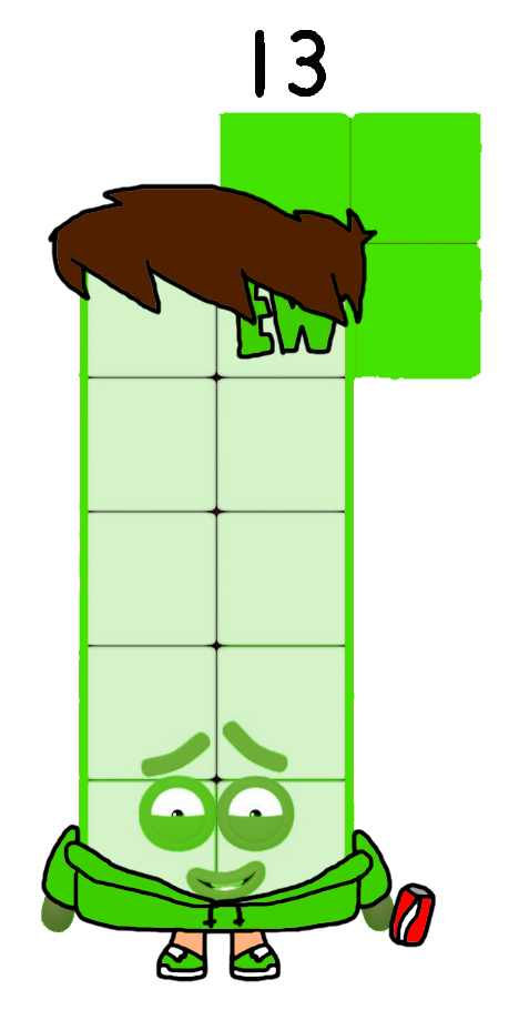 Thirteen (Edd - Eddsworld) - Cartoonblocks by Silviacat3 on DeviantArt