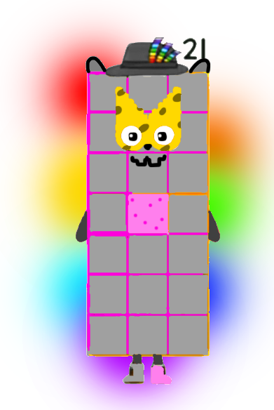 Twenty One (Nyan Cat) - Cartoonblocks by Silviacat3 on DeviantArt