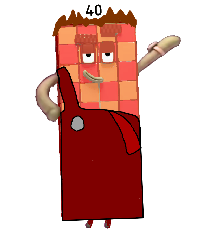 Forty (Wreck it Ralph) - Cartoonblocks by Silviacat3 on DeviantArt