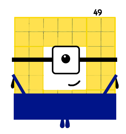 Forty Nine (Minion) - Cartoonblocks by Silviacat3 on DeviantArt