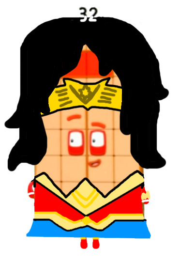 Thirty Two (Wonder Woman) - Cartoonblocks by Silviacat3 on DeviantArt