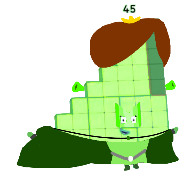 Forty Five (Shrek - Fiona) - Cartoonblocks by Silviacat3 on DeviantArt