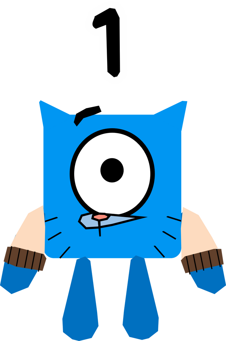 Numberblocks One - Cartoonblocks Gumball by Silviacat3 on DeviantArt