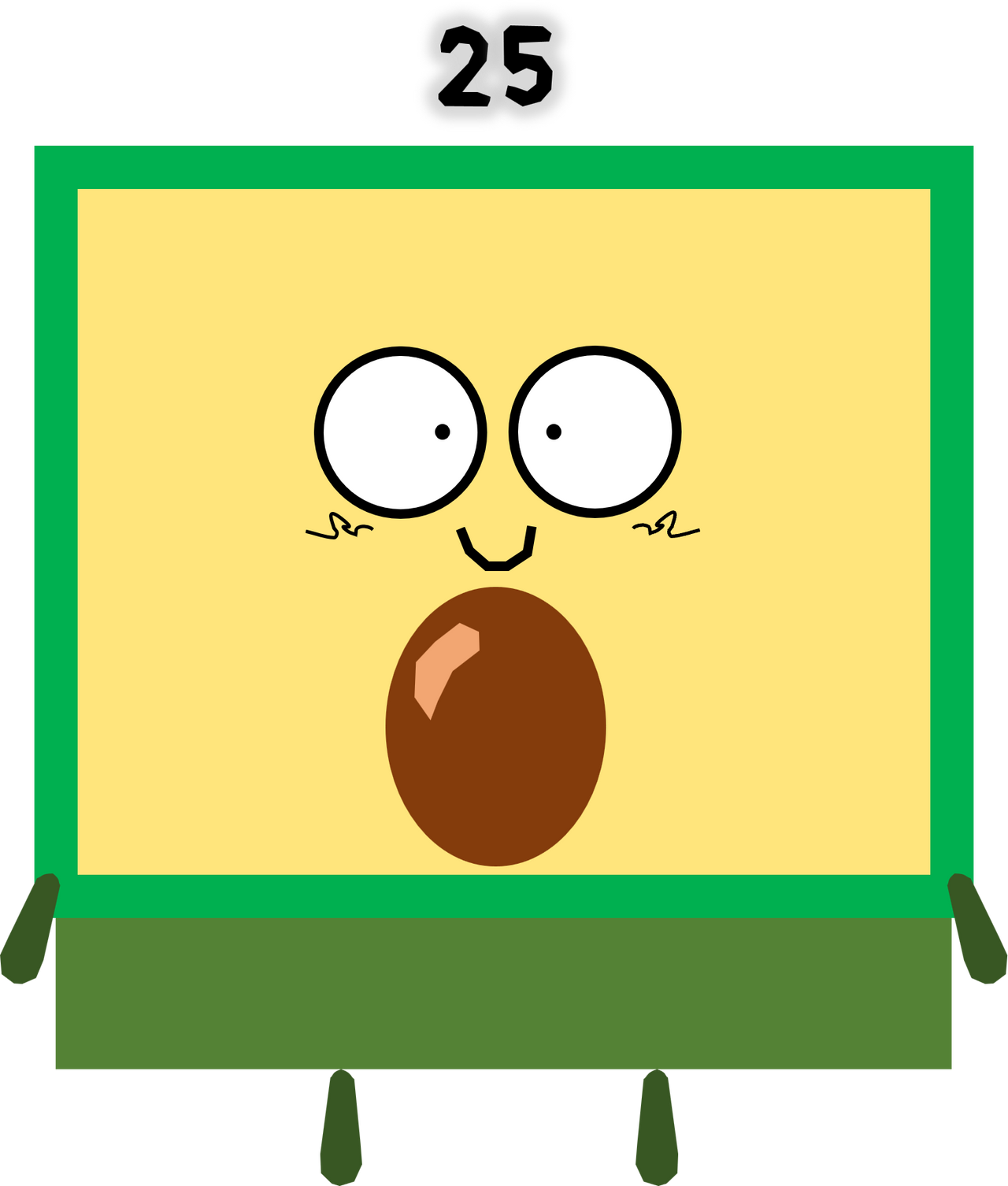 Cartoonblocks Numberblocks 25 - Cartoonblocks Avocado Couple by Silviacat3 on DeviantArt