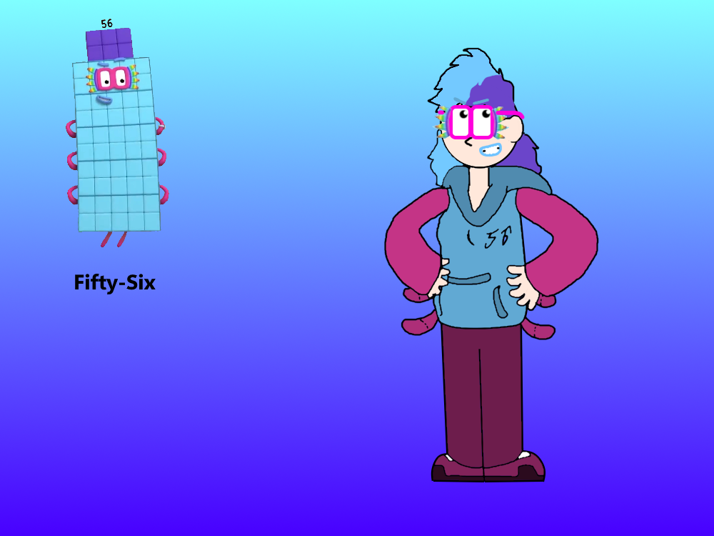 Numberblocks 56 Humanized By Silviacat3 On DeviantArt numberblocks-56-humanized-by-silviacat3-on-deviantart