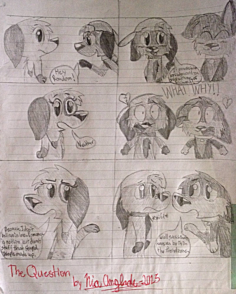 Stuck On Question Deviantart The Question comic by CreativeNia on DeviantArt