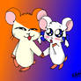 Hamtaro and Bijou