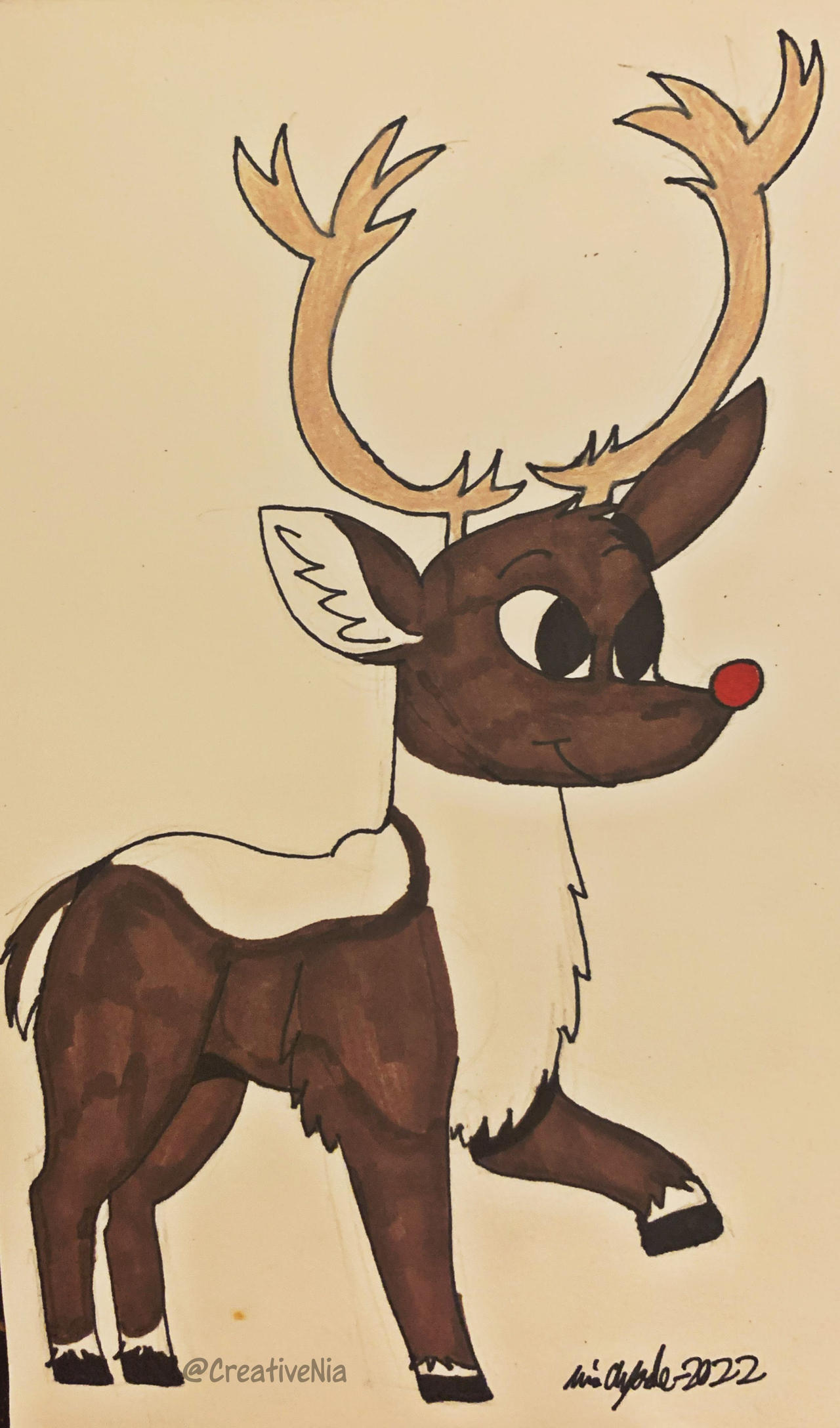 Rudolph by CreativeNia on DeviantArt