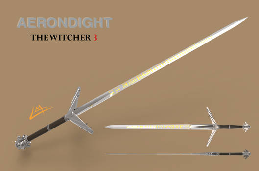 Aerondight from The Witcher 3 (3D model available)