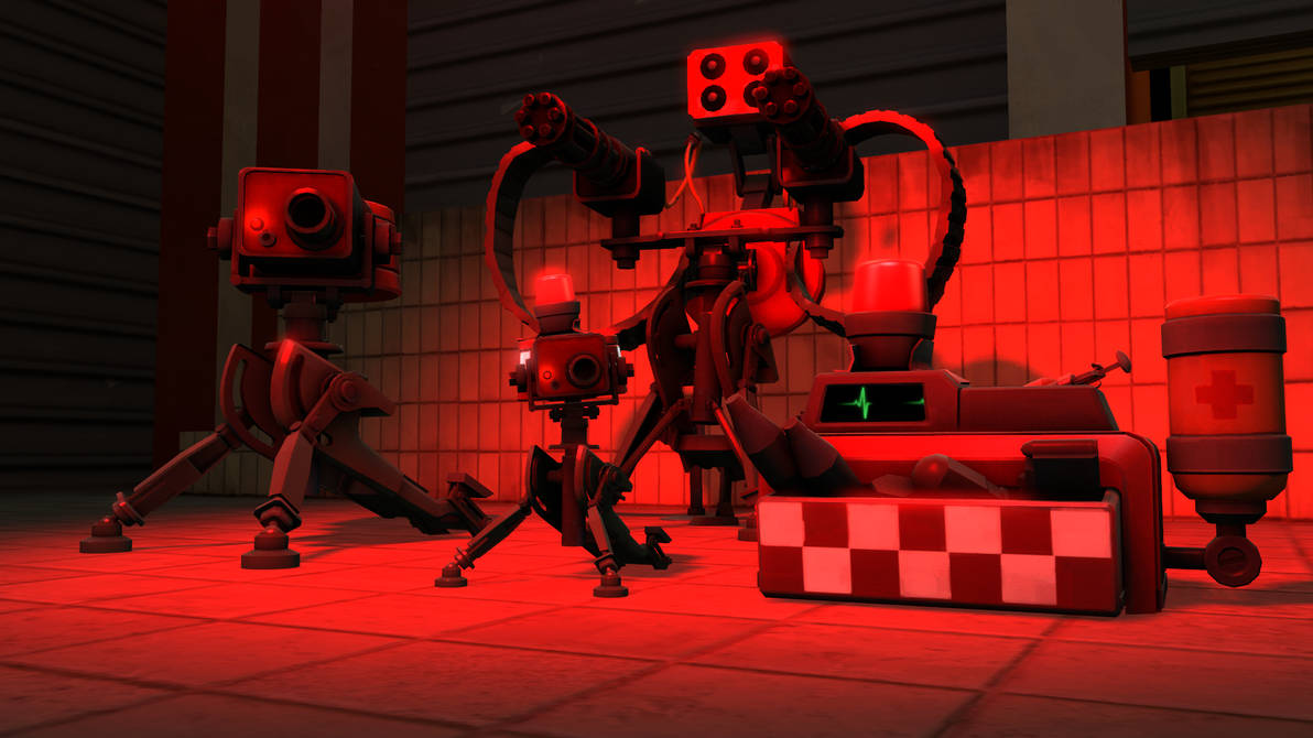 Mini Sentry Hud minis and Sentry by deacef on DeviantArt