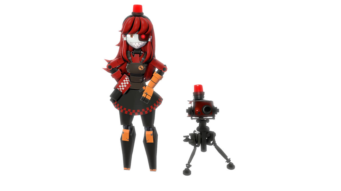 Mimi Sentry R Mini Sentry And Mimi Sentry Pose by deacef on DeviantArt