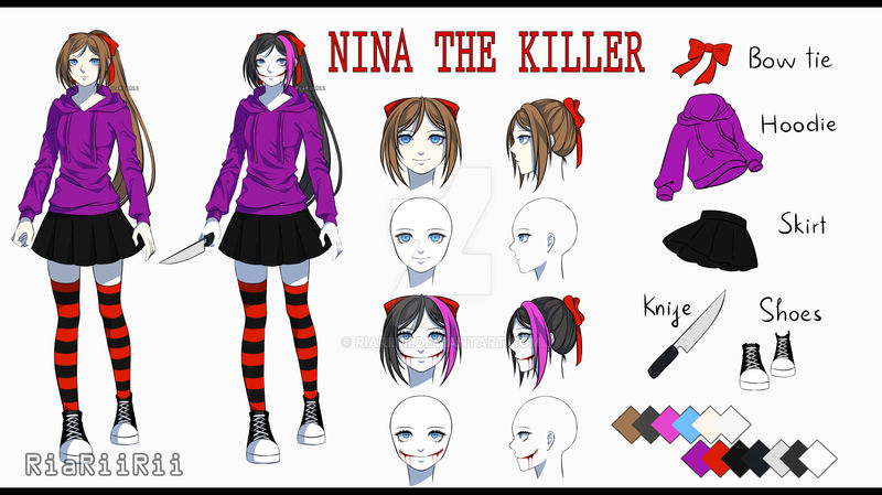 I draw stuff — Could you do a full reference sheet for killer