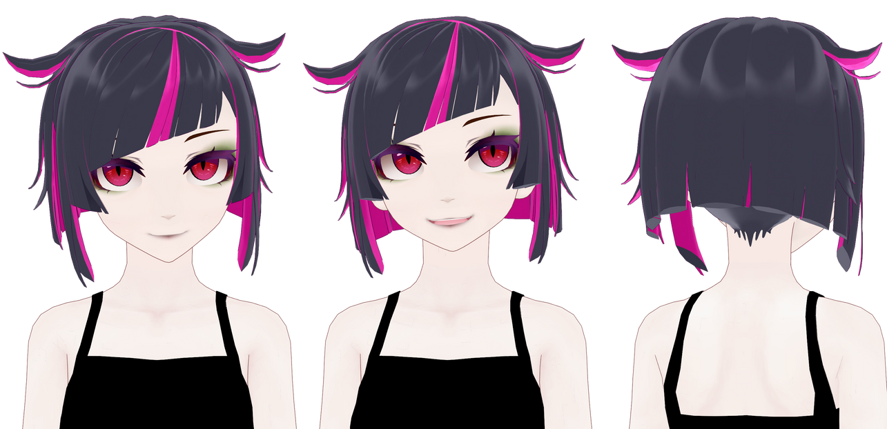 Hair practice 6 by RiaRiiRii on DeviantArt