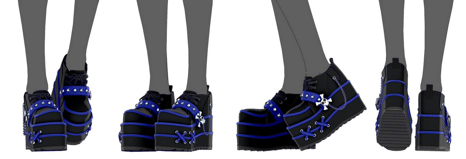 Ao2 Shoes an actual good shoes that I managed to make by RiaRiiRii on DeviantArt