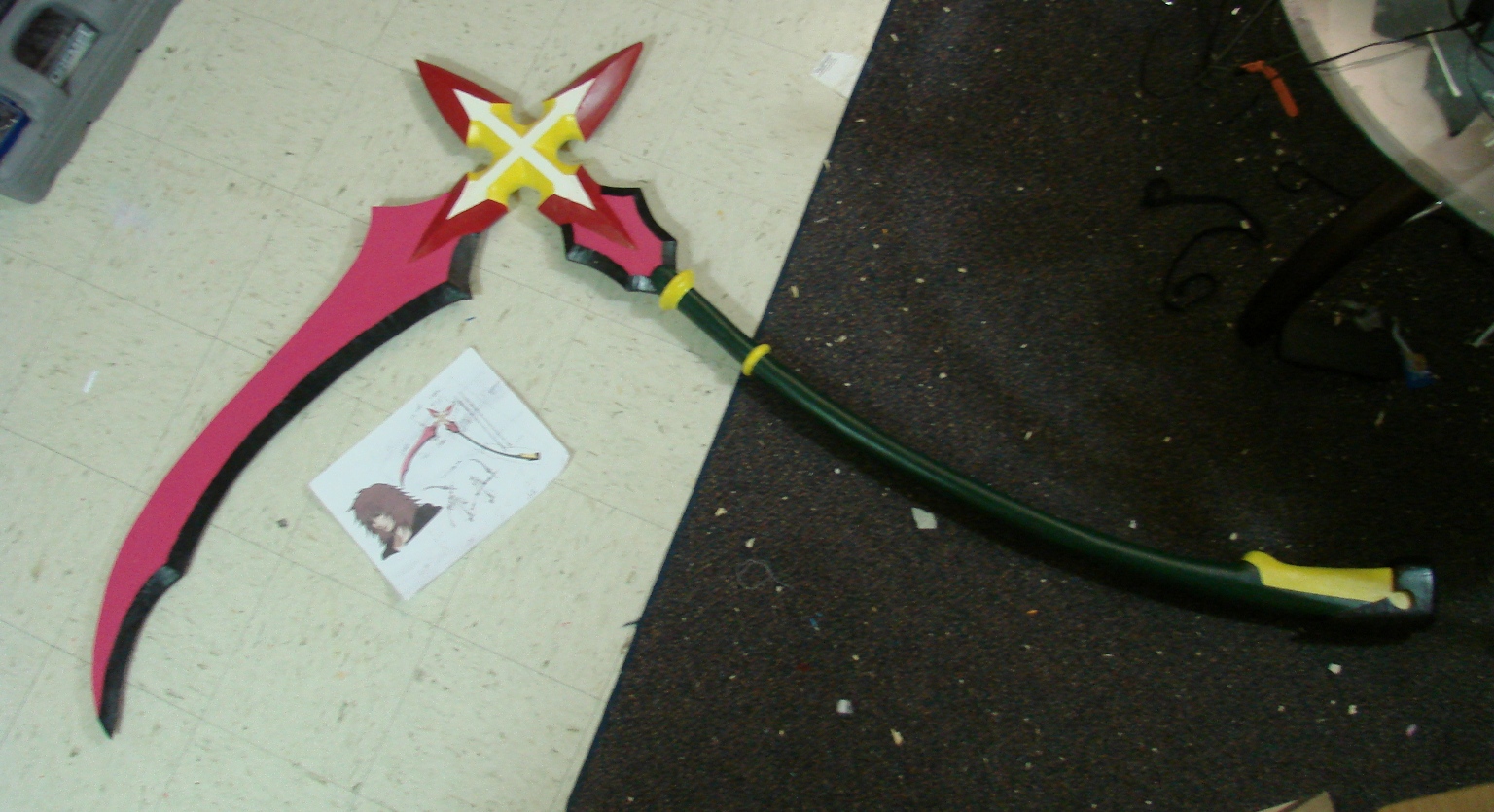 Marluxia Scythe Finished