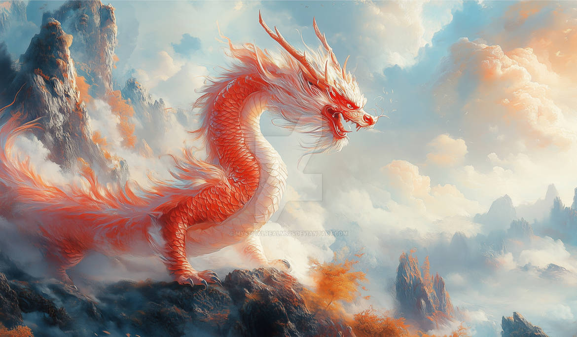 Red Chinese Dragon by MysticalRealms25 on DeviantArt